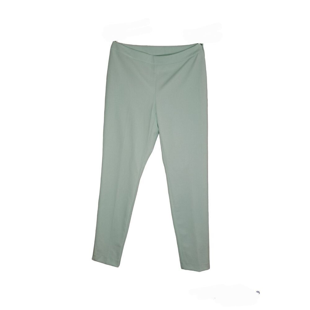Alfani Garden Oasis Straight Skinny Leg Pants Mint 8